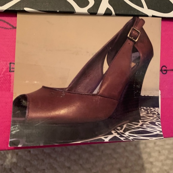 Saks 5th Avenue Wedge Sandal - Picture 5 of 5